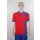 Poloshirt rot/blau für Damen und Herren XXXXL