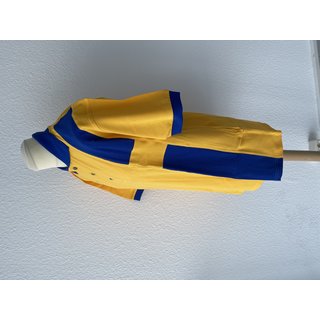 Poloshirt gelb/blau für Damen und Herren