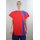 Kurzarmshirt XL rot/blau