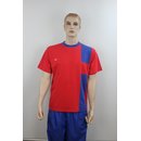 T-Shirt klassisch rot/blau