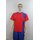 T-Shirt klassisch rot/blau L