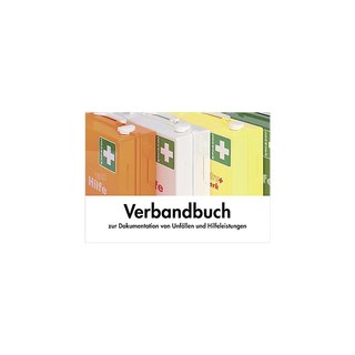 Verbandbuch Unfall-Dokumentation Verbandbuch groß, DIN A4
