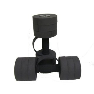 Aqua-Hantel-Senior  Schwarz