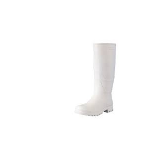 Stiefel weiß ohne Schutzkappe 46