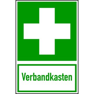 Rettungszeichen, Kombischild Verbandkasten - ASR A1.3 (DIN EN ISO 7010)