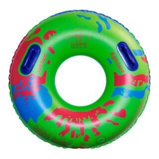 Einzelreifen aus PVC  42" (Ø 96cm) Grün/Splash