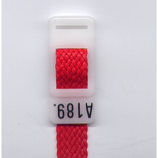Perlon-Armband mit Kunststoff-Nummernschliesse