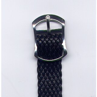 Perlon-Armband mit Metall-Dornschliesse gelb Sonderlänge +3cm 11 mm Breit
