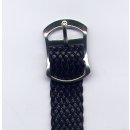Perlon-Armband mit Metall-Dornschliesse gelb...