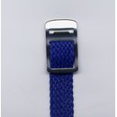 Perlon-Armband mit Metall-Klemmschließe schwarz Standard