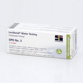 DPD 3, 100-er Pack Reagenz-Tabletten