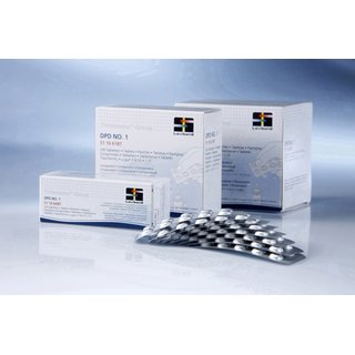 DPD 1 High Calcium, 500-er Pack Reagenz-Tabletten für Photometer