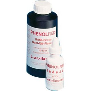 Phenolrot Lösung weiße Flasche, Nachfüllflasche 100ml