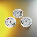 Thermometer weiß 120 mm für Sauna