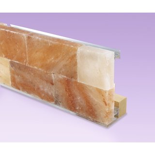 Salzsteine ca. 20x9,7x5 cm, Komplett-Set für 1m2