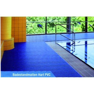 Badestandmatten Hart PVC 100 cm Breite Standardfarben