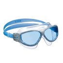 Schwimmbrille "NATAL 12+" silber/blau